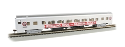 Bachmann 14210 HO 85' Smooth-Side Coach with Lights Ringling Bros. and Barnum & Bailey