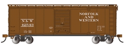 Bachmann HO 15011 Steam-Era 40' Steel Boxcar Norfolk & Western 42543