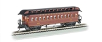 Bachmann 15102 HO Old Time Wood Coach w/ Round-End Clerestory Roof Pennsylvania Tuscan