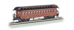 Bachmann 15102 HO Old Time Wood Coach w/ Round-End Clerestory Roof Pennsylvania Tuscan
