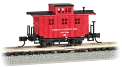 Bachmann 15751 N Old-Time Wood Bobber Caboose Union Pacific 12