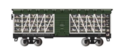 Bachmann 15902 HO Poultry Stock Car Live Poultry Transportation Co. 251 Green