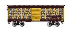 Bachmann 15903 HO Poultry Stock Car Palace Live Poultry Car Co. 4207 Brown