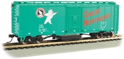 Bachmann 16321 HO Track Cleaning 40' Boxcar w/ Removable Dry Pad Great Northern GN 27429