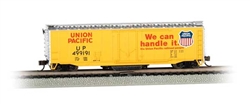 Bachmann 16366 N Track Cleaning 50' Plug-Door Boxcar Union Pacific #499191