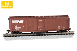 Bachmann 16371 N 50' Plugdoor Box Track Cleaning Norfolk Southern NS 650012