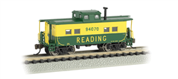 Bachmann 16857 N Northeast-Style Steel Cupola Caboose Series Reading #94070