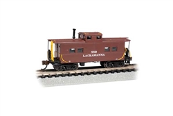 Bachmann 16868 HO Northeast-Style Steel Cupola Caboose Delaware Lackawanna & Western #889