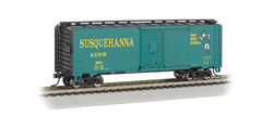 Bachmann 17058 N AAR 40' Steel Boxcar Series New York Susquehanna & Western Suzy Q Logo