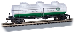 Bachmann 17110 HO 40' 3-Dome Tank Car Quaker State 721