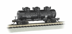 Bachmann 17151 N 3-Dome Tank Car Philadelphia Quartz Co.