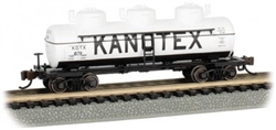 Bachmann 17157 N 3-Dome Tank Car Kanotex 879