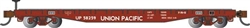 Bachmann 17354 N 52' Steel Flatcar Union Pacific 58259