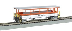 Bachmann 17435 HO Open-Sided Excursion Car w/Seats Royal Gorge Scenic Railroad