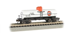 Bachmann 17857 N ACF 36' 6" 10,000-Gallon Tank Car Series Clark Oil Refinery GATX