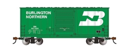 Bachmann 18203 HO 40' Steel Hi-Cube Sliding-Door Boxcar Burlington Northern 281480 Cascade Green