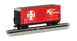 Bachmann 18251 N 40' Hi-Cube Boxcar Santa Fe 14044