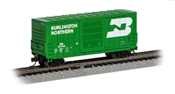 Bachmann 18252 N 40' Hi-Cube Boxcar Burlington Northern 281460