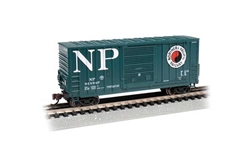 Bachmann 18256 N 40' Hi-Cube Outside-Braced Boxcar Northern Pacific #659997 Large NP Monad Logo