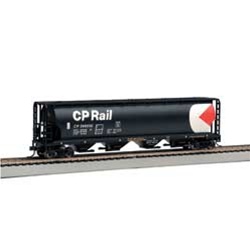 Bachmann 19129 HO Canadian Cylindrical 4-Bay Grain Hopper Series Canadian Pacific Multimark Logo