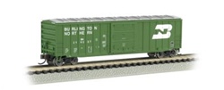 Bachmann 19656 N ACF 50'6" Outside-Braced Sliding-Door Boxcar Series Burlington Northern