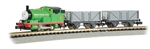 Bachmann 24030 N Percy and the Troublesome Trucks DC Thomas & Friends Percy 2 Cars 3 Cars 24" E-Z Track Circle Power Pack