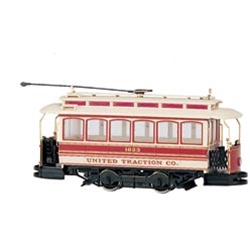 Bachmann 25128 On30 Closed Streetcar Spectrum United Traction Co.