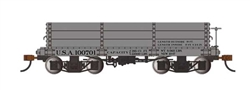 Bachmann 26533 On30 18' Wood Low-Side Gondola 2-Pack Spectrum USA 100701 101222