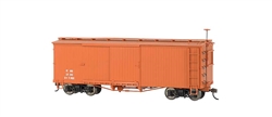 Bachmann 27098 On30 Wood Boxcar Spectrum Data Only Mineral Red