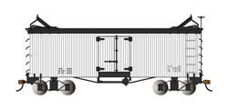 Bachmann 27496 On30 Wood Reefer Data Only White/Black
