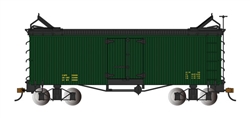 Bachmann 27498 On30 Wood Reefer Data Only Green