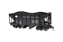 Bachmann 27903 On30 2-Bay Steel Hopper 2-Pack Spectrum Consolidated Narrow Gauge RR #3008 3074