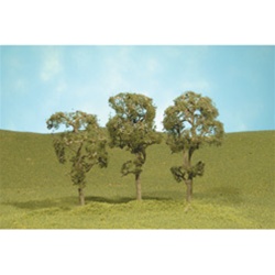 Bachmann 32011 HO Maple Trees SceneScapes 3 to 4" Pkg 3