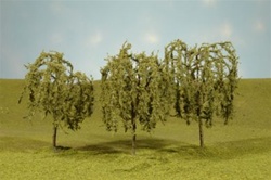 Bachmann 32014 Scenescapes Willow Trees 3-3.5" 3 