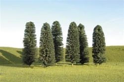 Bachmann 32159 Cedar Trees SceneScapes 3 to 4" Tall Pkg 36