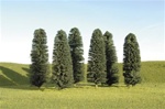 Bachmann 32205 O SceneScapes Layout-Ready Trees Cedar Trees 8-10" Pkg 3