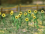 Bachmann 32506 HO Sunflowers 1" Tall Pkg 16