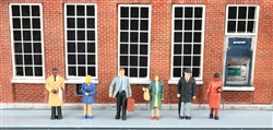 Bachmann 33120 HO Standing Office Workers SceneScapes