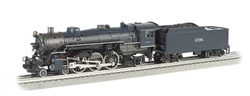 Bachmann 40804 O 4-6-2 Pacific Conventional 3-Rail w/True Blast Plus Whistle & Bell Wabash #696