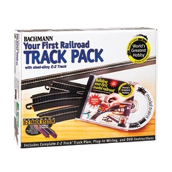 Bachmann 44497 HO Your First Railroad Track Pack E-Z Track System