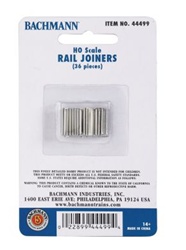 Bachmann 44499 HO E-Z Track Accessories Rail Joiners Pkg 36