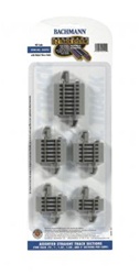 Bachmann 44592 HO Connector Assortment E-Z Track Nickel Rail & Roadbed