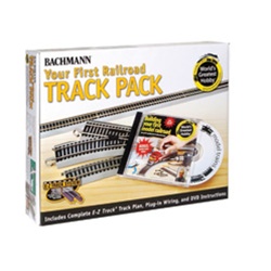 Bachmann 44596 HO Your First Railroad Track Pack E-Z Track For 4 x 8 Layout