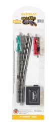 Bachmann 44860 N E-Z Track w/Nickel Rail & Roadbed #6 Turnout Right