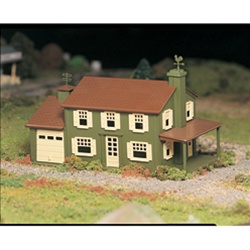Bachmann 45622 O Plasticville U.S.A. Kits Two-Story House Kit