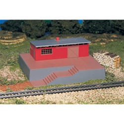 Bachmann 46209 HO Operating Accessories Storage Building w/ Steam Whistle Sound