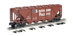 Bachmann 47623 O 4-Bay Covered Hopper 3-Rail Williams Southern Pacific Lines Logo 160-47623