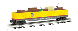 Bachmann 47902 O Operating Cop & Robber Car 3-Rail Williams Union Pacific #252017 Armour Yellow Gray Red 160-47902