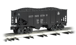 Bachmann 48201 O USRA 55-Ton 2-Bay Hopper w/Load 3-Rail Williams Baltimore & Ohio #723032 Small Capitol Dome Logo 160-48201