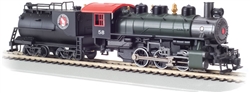 Bachmann 50709 HO USRA 0-6-0 w/Vanderbilt Tender Standard DC and Smoke Great Northern #58